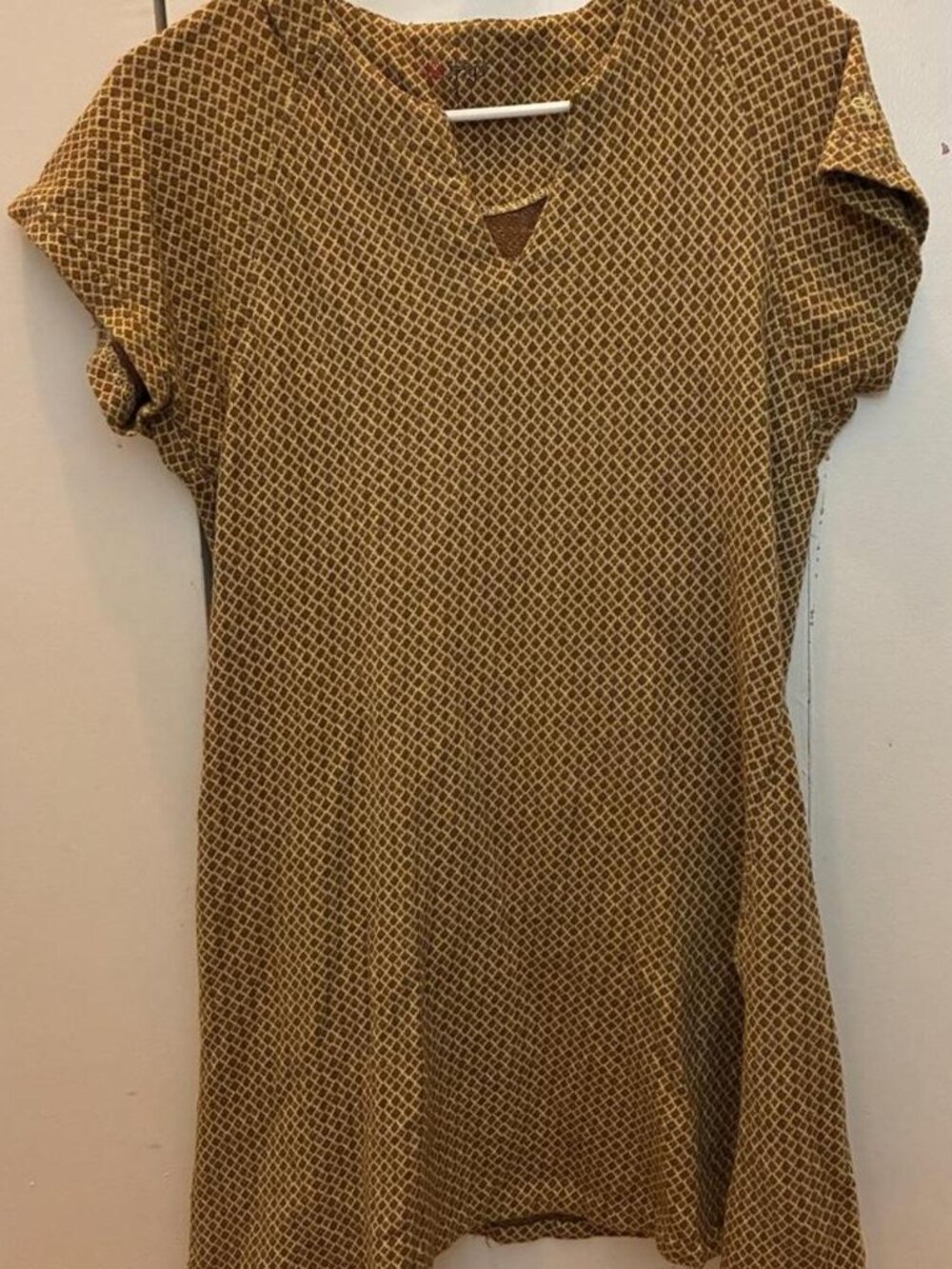 Women's Gold and Brown Dress/Tunic